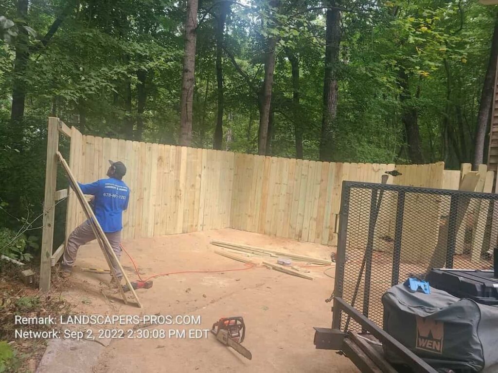 Fence Installation