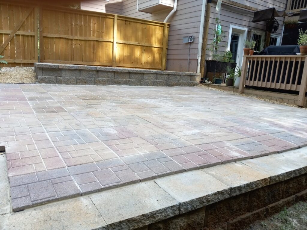 Paver Patio Installation