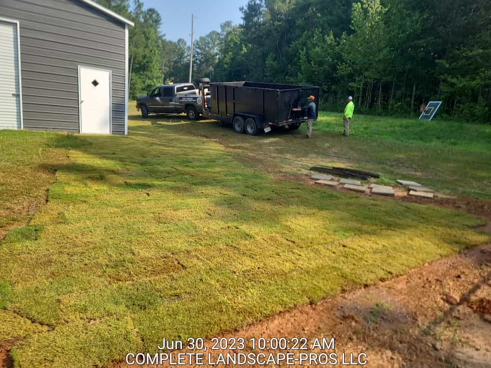 landscape Sod Installation, Dallas