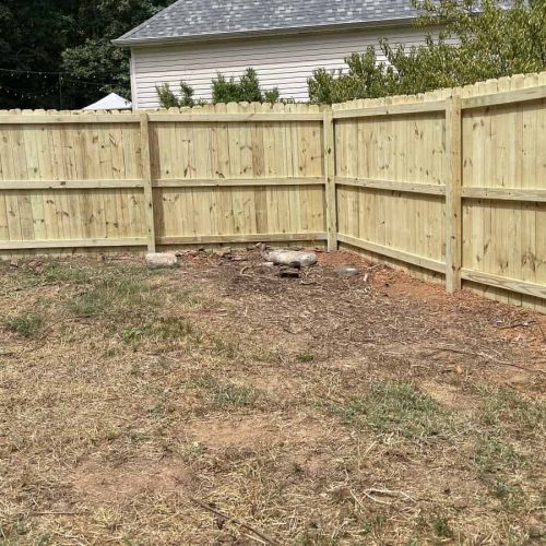 Wooden Fence Company in Dallas, GA