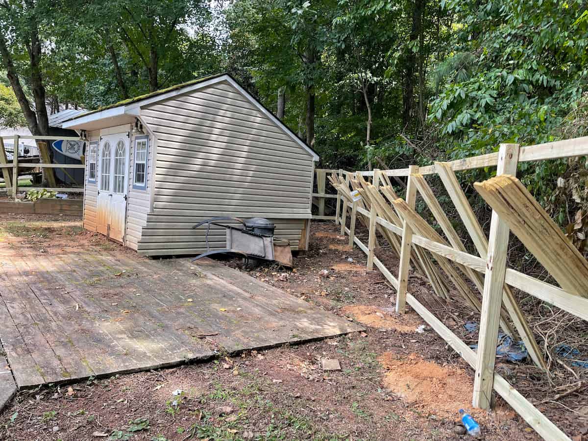 Wooden Fence Installation in Dallas, GA